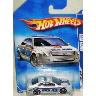   Ford Fusion Blue Police HW City Works 3 of 10 1:64 Scale: Toys & Games