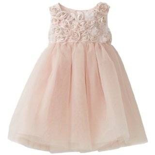    Us Angels Girls Organza Dress with Ruched Bodice: Clothing