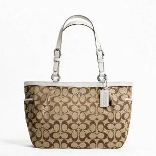  Coach 12CM Signature Gallery East West Tote Bag 17726 