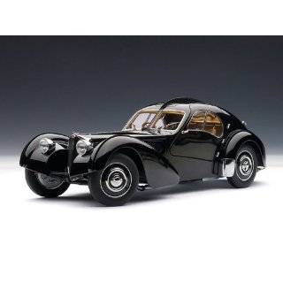 Bugatti 57 SC Attantic 1938 Black w/ Disc Wheels (Part: 70941) Autoart 