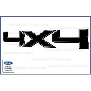 Ford F150 Black 4x4 Off Road Decals Stickers  CB (2009 2012):  