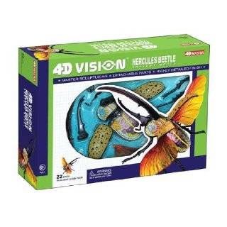 4D Vision Hercules Beetle Anatomy Model 3D CutAway Puzzle