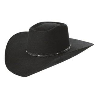  3X Rough Stock Square Brick Crown Cowboy Hat: Clothing