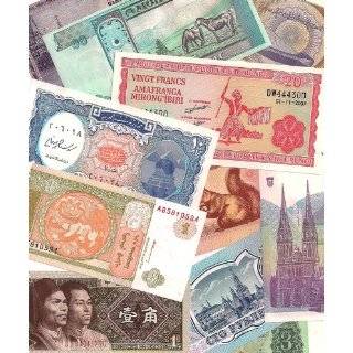 Collection of 25 different Uncirculated World Banknotes   Currency
