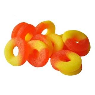 Sugar Free Peach Gummy Rings (1lb/bulk):  Grocery & Gourmet 