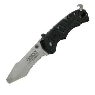  Schrade SCH911DBS First Response Rescue Folding Knife with 
