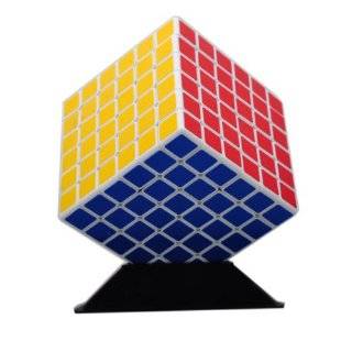  ShengShou 5x5x5 6.5cm V III Speed Cube Puzzle White: Toys 