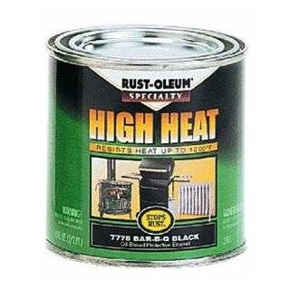    Rust oleum 237543 Heat Resistant Paint Black: Home Improvement