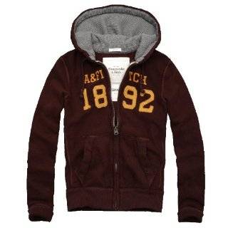   Abercrombie & Fitch Mens Elk Lake Waffle Lined Hoodie, Royal Clothing