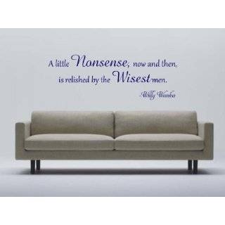  Willy Wonka quote 22x20 wall saying quotes vinyl decals 