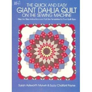   54 Giant Dahlia Quilt Template Set #8949 Arts, Crafts & Sewing