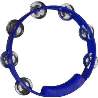 True Colors TC 4048 8 Inch True Colors Tambourine, Cobalt Blue