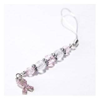  Breast Cancer Awareness Purse Charm: Toys & Games