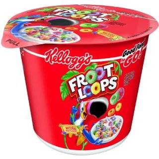 Kelloggs Fruit Loops Cereal In A Cup Grocery & Gourmet Food