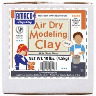  25 LB WHITE AIR DRY CLAY Arts, Crafts & Sewing