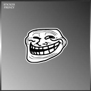  Troll Face Meme Face Large Bumper Sticker Decal 