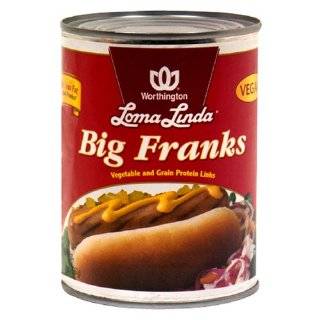 Big Franks Vegetable and Grain Protein Links, 20 oz.