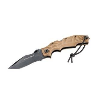 Pohl Force Knives H3 Alpha Two Plain Edge Knife  Sports 