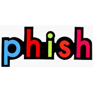 Phish   Rainbow Logo   Large Jumbo Vinyl Sticker / Decal