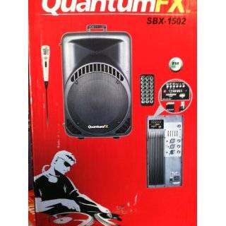   QuantumFx SBX 1500 High End Active 15 PA Speaker Musical Instruments
