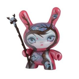 Kidrobot Dunny Series 2011   Pink Nature Spirits By 64 Colors