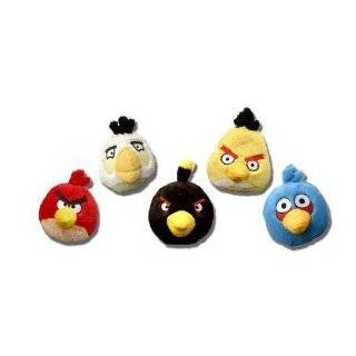  Angry Birds 5 Plush With Sound Assorted Case Of 12 Birds (5 Red, 3 