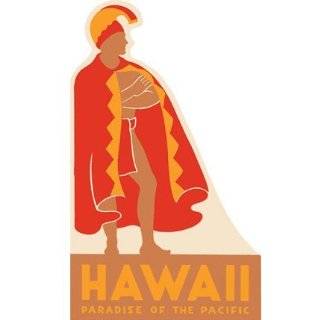  Hawaiian King Kamehameha Large Hawaii Sticker Decal 