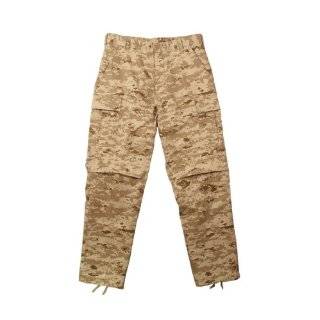BDU Pants, Mens Military Fatigues, Desert Digital Camouflage