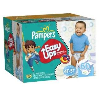  Pampers Easy Ups Value Pack Boy Size 4T/5T Diapers 80 