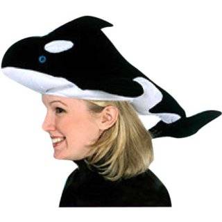 Adult and Childs Killer Whale Costume Hat