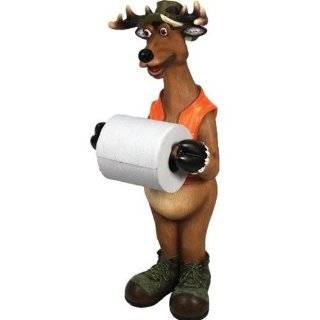 Rivers Edge Products Standing Deer Toilet Paper Holder