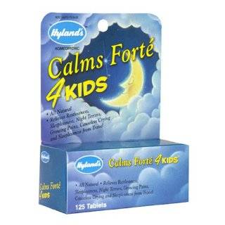 Hylands Calms Forte, 4 Kids, 125 Tablets (Pack of 4)
