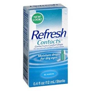 Refresh Contacts Contact Lens Comfort Drops, 0.4 Fluid 