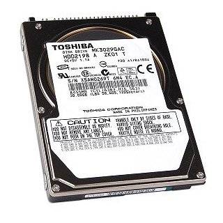  Toshiba 2.5 30GB 9.5mm IDE Laptop Hard Drive: Computers 