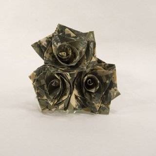  Single Camouflage Flower   Duct Tape Rose   Gift for Him 