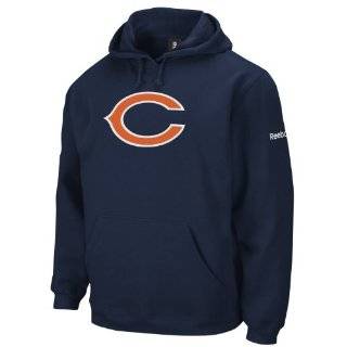   NFL Chicago Bears Grey End Zone Playbook Hood Mens: Clothing