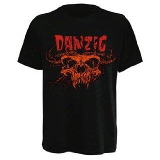  Danzig   Skull & Logo T Shirt: Clothing
