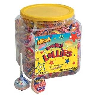 Ce De Candy Mega Smarties Lollies (60 Pops Per Tub)