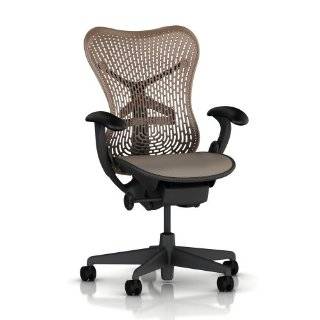 Mirra Chair by Herman Miller   Basic   Graphite Frame   Cappuccino