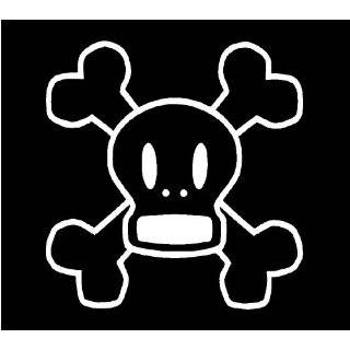  Paul Frank Decal Sticker White 5 tall: Automotive