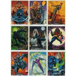  1992 Marvel Masterpieces   Spectra Set   1d 2d 3d 4d 5d 
