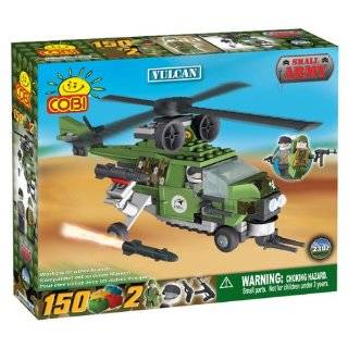  COBI Small Army ATV with a Cannon, 100 Piece Set Toys 