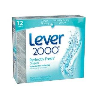 Lever 2000 Moisturizing Bar, Perfectly Fresh, 4 Ounce Bars in 12 Count 