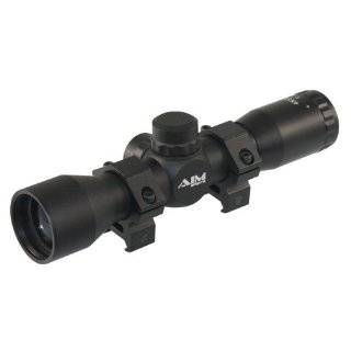 Aim Sports 4X32 Compact Rangfinder Scope with Rings