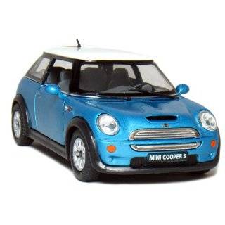  Mini Cooper Rally   Blue   Hongwell Cararama 1/72nd Scale 