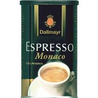 Dallmayr Gourmet Coffee, Espresso Monaco (Ground), 7 Ounce Tins (Pack 