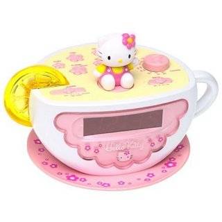    Hello Kitty: Digital Alarm Clock and Mini FM Radio: Toys & Games