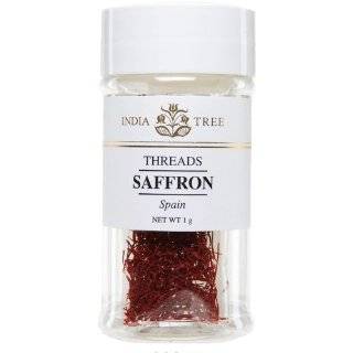 India Tree Saffron Threads Jar, 1 Gram (Pack of 2)