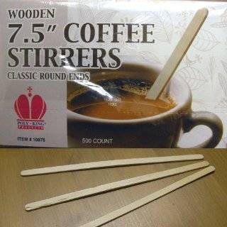 5 1/2 Coffee Stirrers with Square Ends Box of 1,000ct ( Item# FS200)