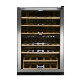 Frigidaire FFWC38F6LS 38 Bottle Two Zone Wine Cooler   Stainless Steel